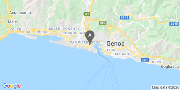 mappa Via Di Francia, 13 - Genova (GE)  auto lungo termine a Imperia