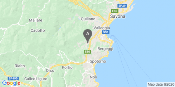 mappa Via Sant'Ermete, 1 - Vado Ligure (SV)  auto lungo termine a Imperia