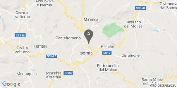 mappa Viale 3 Marzo 1970, 138 - Isernia (IS)  auto lungo termine a Isernia