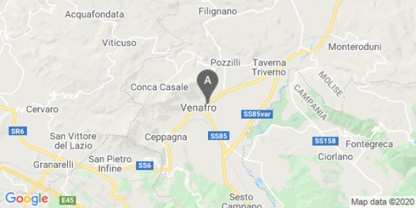 mappa Via Colonia Giulia, 262 - Venafro (IS)  auto lungo termine a Isernia