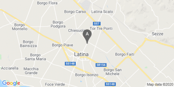 mappa Via Epitaffio, 48 - Latina (LT)  auto lungo termine a Latina