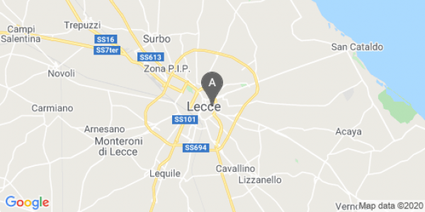 mappa Via Campania, 3 - Lecce (LE)  auto lungo termine a Lecce