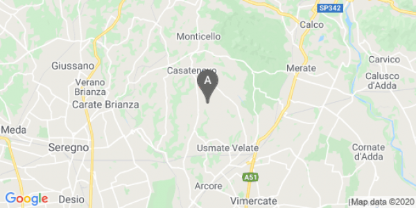 mappa Via S. Gaetano, 53 - Rogoredo (LC)  auto lungo termine a Lecco
