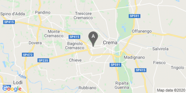 mappa Via Rossignoli, 11 - Crema (CR)  auto lungo termine a Lodi