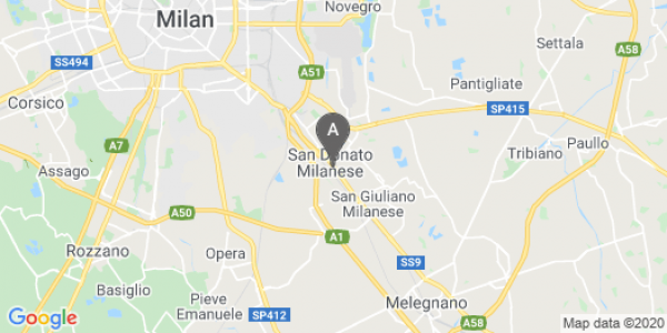 mappa Via Emilia, 2 - San Donato Milanese (MI)  auto lungo termine a Lodi