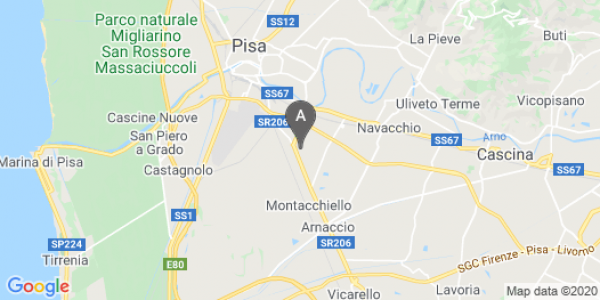 mappa 2, Via Meucci Antonio - Pisa (PI)  auto lungo termine a Lucca