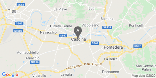 mappa Via Tosco-Romagnola, 148 - Cascina (PI)  auto lungo termine a Lucca
