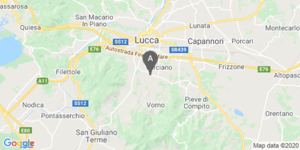 mappa Via Sottomonte, 70 - Capannori (LU)  auto lungo termine a Lucca