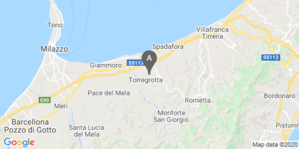 mappa Via Bucceri, 2 (Km 1018,60) - Torregrotta (ME)  auto lungo termine a Messina