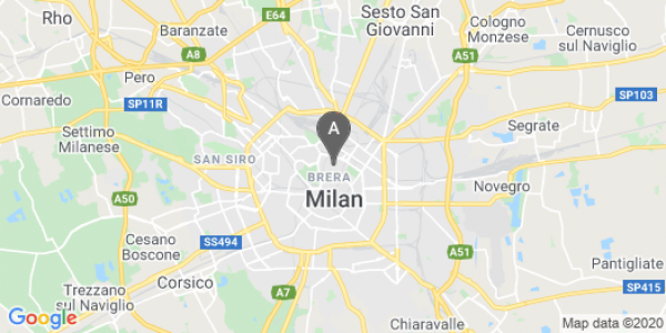 mappa Via Della Moscova, 25 - Milano (MI)  auto lungo termine a Milano