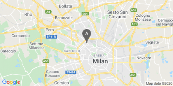 mappa Via Mac Mahon, 49 - Milano (MI)  auto lungo termine a Milano