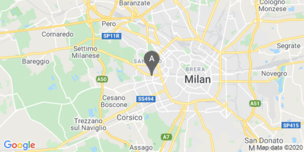 mappa 6, Via Piero Martinetti - Milano (MI)  auto lungo termine a Milano
