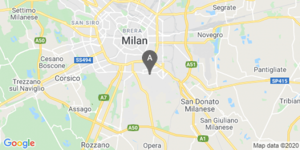 mappa 21, Via Cortina D'Ampezzo - Milano (MI)  auto lungo termine a Milano