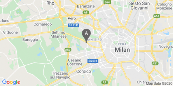 mappa Privata Bernabò Visconti, 10 - Milano (MI)  auto lungo termine a Milano