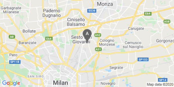 mappa Zona Viale Tommaso Edison, 126 - Sesto San Giovanni (MI)  auto lungo termine a Milano