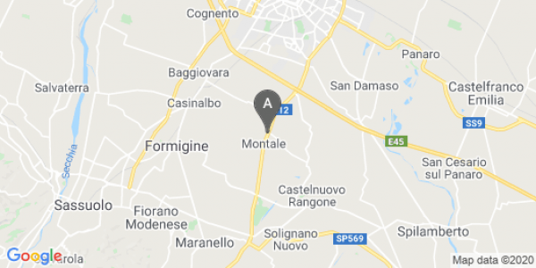 mappa Via Vandelli, 2 - Castelnuovo Rangone (MO)  auto lungo termine a Modena