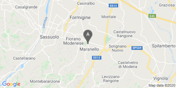 mappa Via Musso, 1 - Maranello (MO)  auto lungo termine a Modena