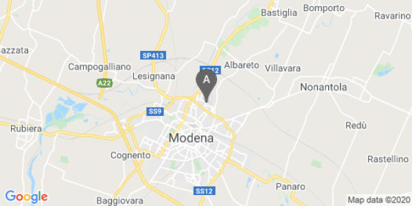 mappa Via Jugoslavia, 40/42 - Modena (MO)  bici  a Modena