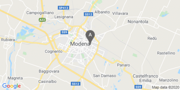 mappa 293, Via Giovanni Battista Pergolesi - Modena (MO)  bici  a Modena