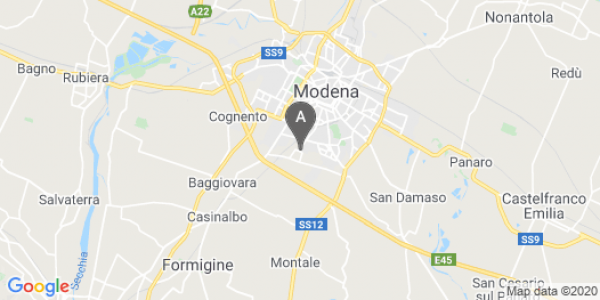 mappa 51, Via Bologna - Modena (MO)  bici  a Modena