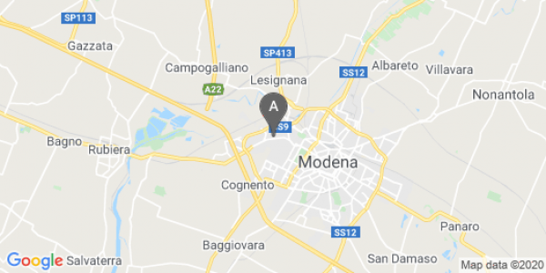 mappa 46, Via Salgari Emilio - Modena (MO)  bici  a Modena