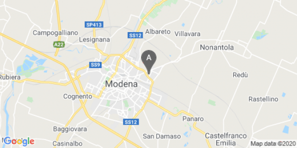 mappa 41, Via A. G. Roncalli Papa Giovanni XXIII - Modena (MO)  bici  a Modena