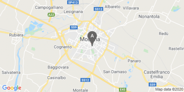 mappa 496, Via Carlo Sigonio - Modena (MO)  bici  a Modena