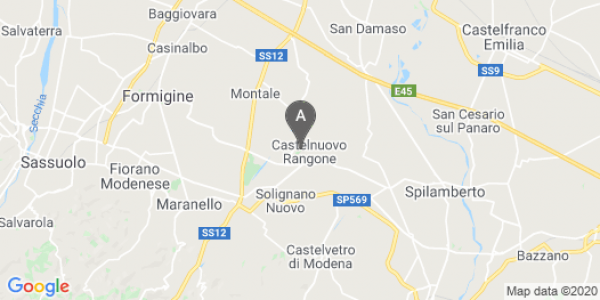 mappa Via Ugo Foscolo, 28 - Castelnuovo Rangone (MO)  bici  a Modena