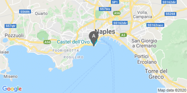 mappa Via Partenope, 37 - Napoli (NA)  auto lungo termine a Napoli