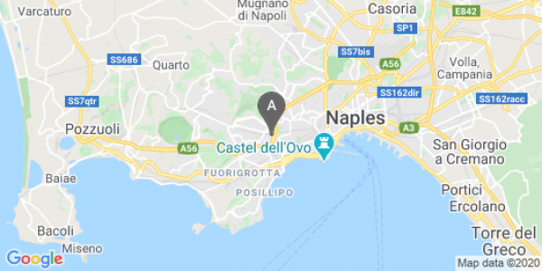 mappa 106, Via San Domenico - Napoli (NA)  auto lungo termine a Napoli