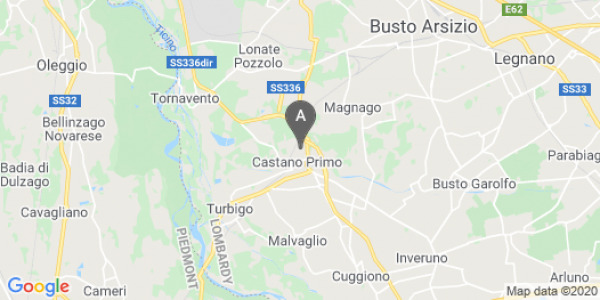 mappa Via Martin Luther King, 3 - Castano Primo (MI)  auto lungo termine a Novara
