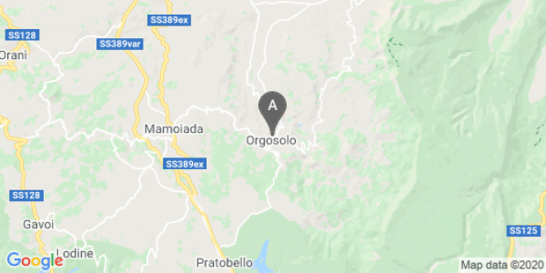 mappa Via Sa Tiria - Orgosolo (NU)  auto lungo termine a Nuoro