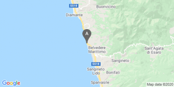 mappa Ss 18 - Eboli (SA)  auto lungo termine a Ogliastra