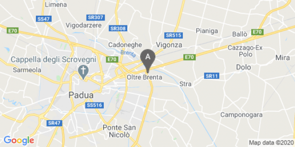 mappa Via Martiri Della Liberta', 49 - Trebaseleghe (PD)  bici  a Padova