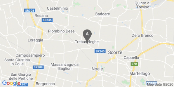 mappa 49, Via Martiri Della Libertà - Trebaseleghe (PD)  bici  a Padova