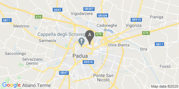 mappa Via Girolamo Orlandini, 15 - Padova (PD)  auto lungo termine a Padova