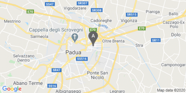 mappa 115, Via Longhin - Padova (PD)  auto lungo termine a Padova