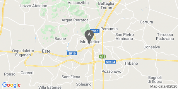 mappa 81, Via Garibaldi - Monselice (PD)  bici  a Padova