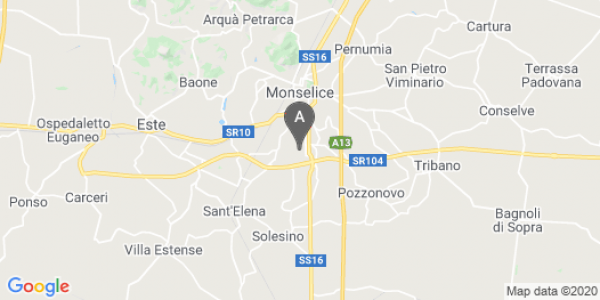 mappa 5, Via Umbria - San Bortolo (PD)  bici  a Padova