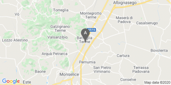 mappa 14, Via Maggiore - Battaglia Terme (PD)  bici  a Padova