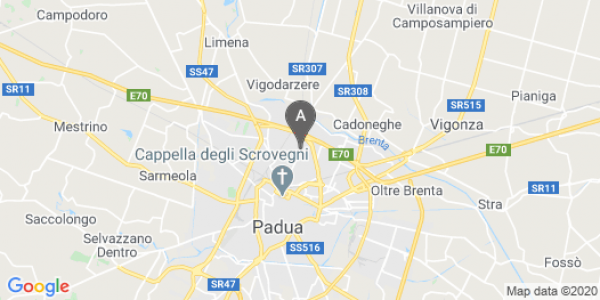 mappa 62, Via Reni Guido - Padova (PD)  bici  a Padova