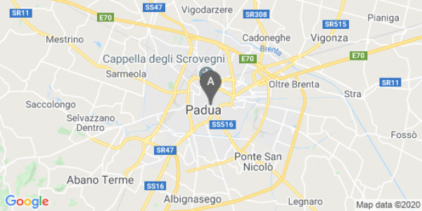 mappa Via S. Francesco, 121 - Padova (PD)  bici  a Padova