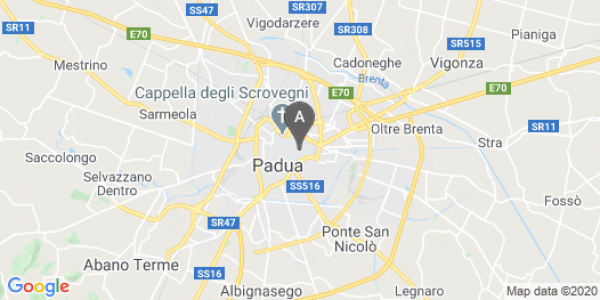 mappa 120, Via Giambattista Belzoni - Padova (PD)  bici  a Padova