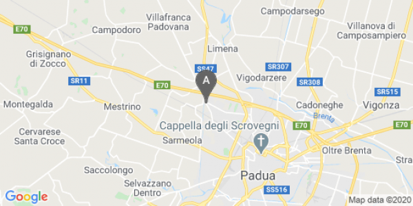 mappa 364, Via Montà - Ponterotto (PD)  bici  a Padova