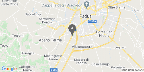 mappa Via Battaglia, 129 - Albignasego (PD)  bici  a Padova