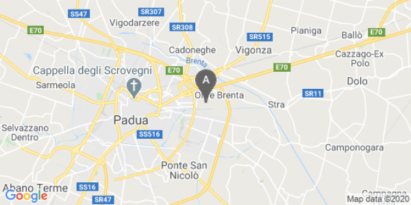 mappa 5, Via Pascoli - Noventa Padovana (PD)  bici  a Padova