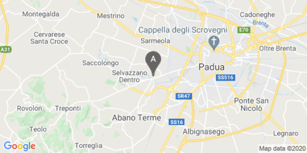 mappa 31, Via Don Bosco - Tencarola (PD)  bici  a Padova