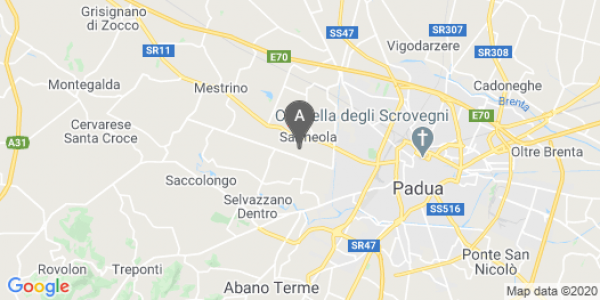 mappa 47, Via Dante - Caselle (PD)  bici  a Padova