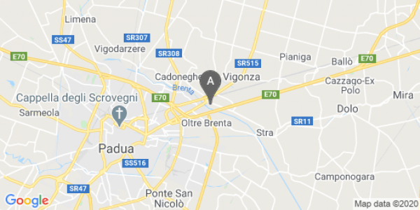 mappa 32/B, Via Regia - Vigonza (PD)  bici  a Padova