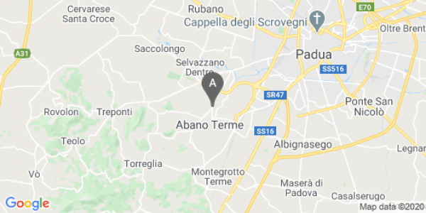 mappa 114, Via Battisti Cesare - Abano Terme (PD)  bici  a Padova